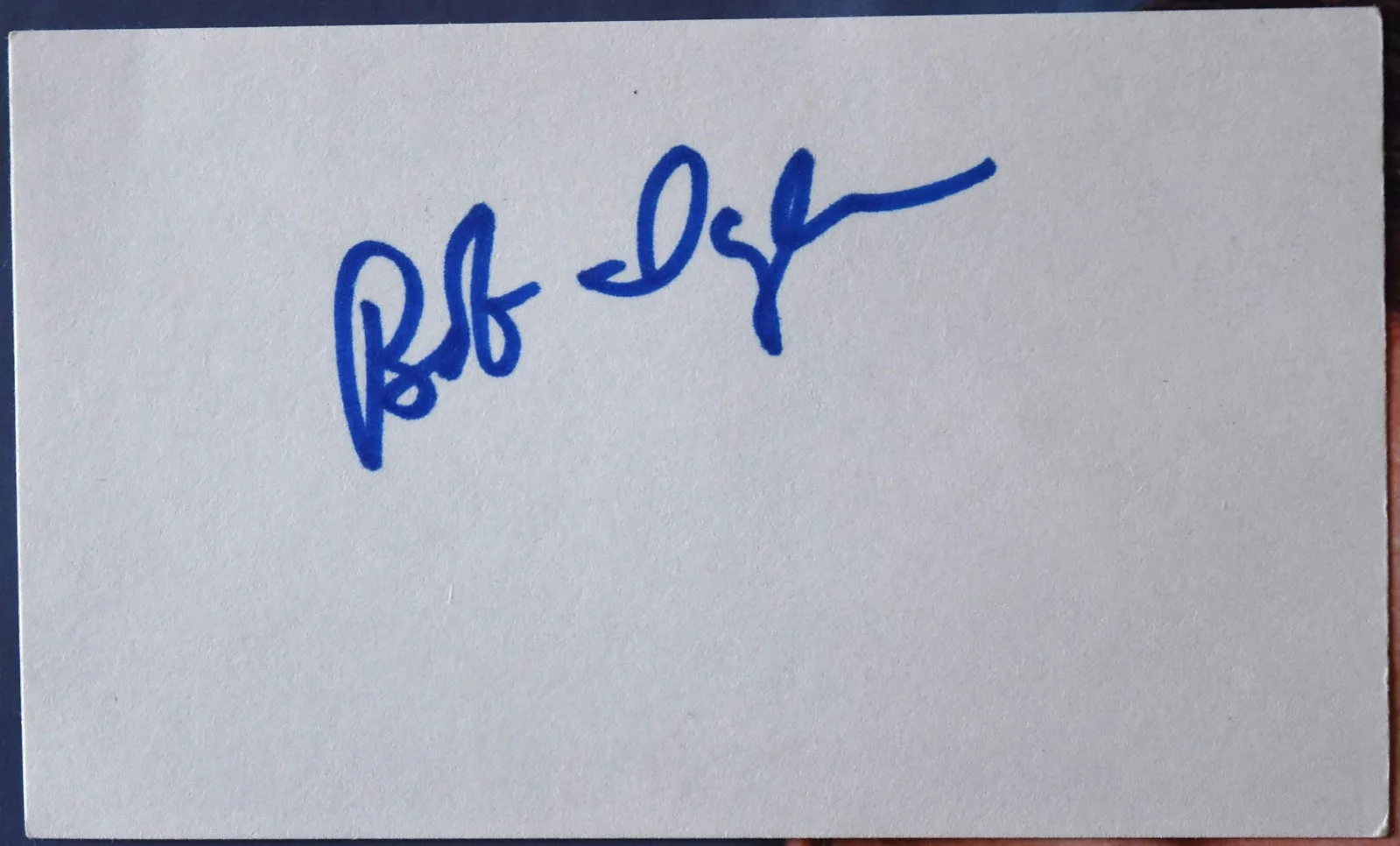 Bob Iger Hand Signed Card, изображение 2