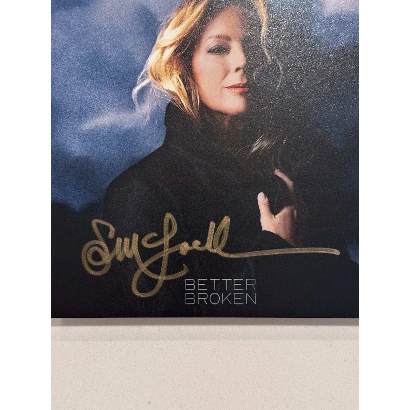 Sarah McLachlan SIGNED AUTOGRAPHED Art card Better Broken + FACTORY SEALED CD #2, image 3
