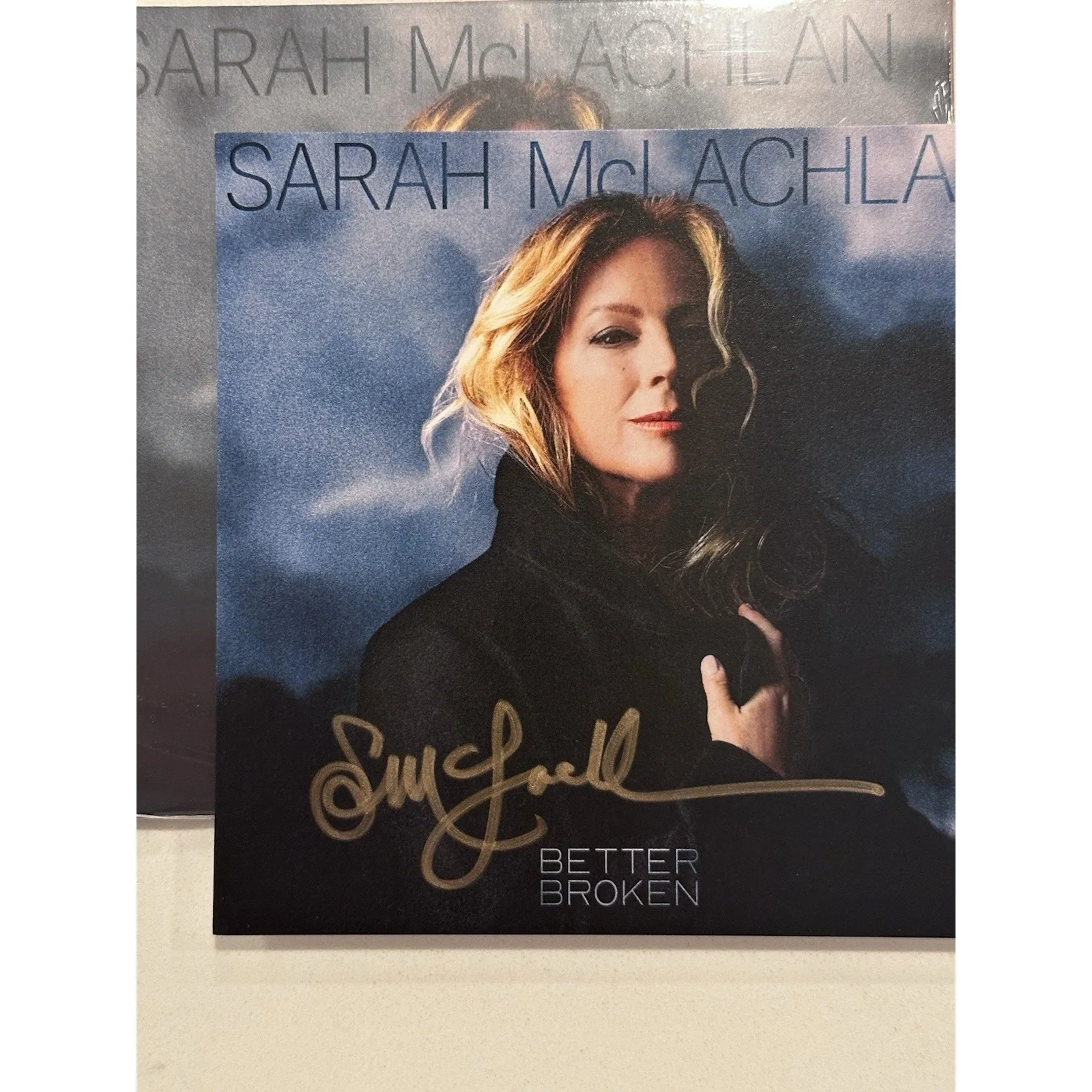 Sarah McLachlan SIGNED AUTOGRAPHED Art card Better Broken + FACTORY SEALED CD #2, image 5