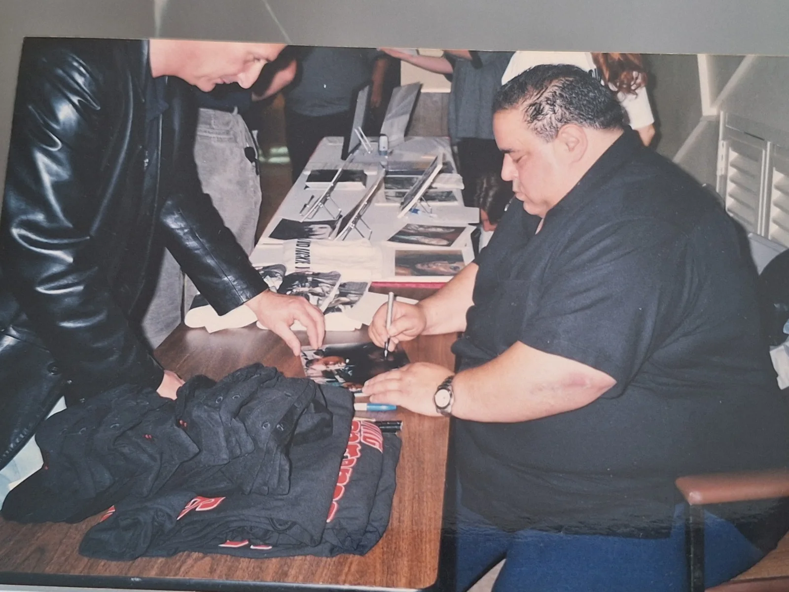 Joe Gannascoli — Joseph Joe Gannascoli IP Signed 8x10 Photo Autographed Vito Sopranos BECKETT 293, изображение 3