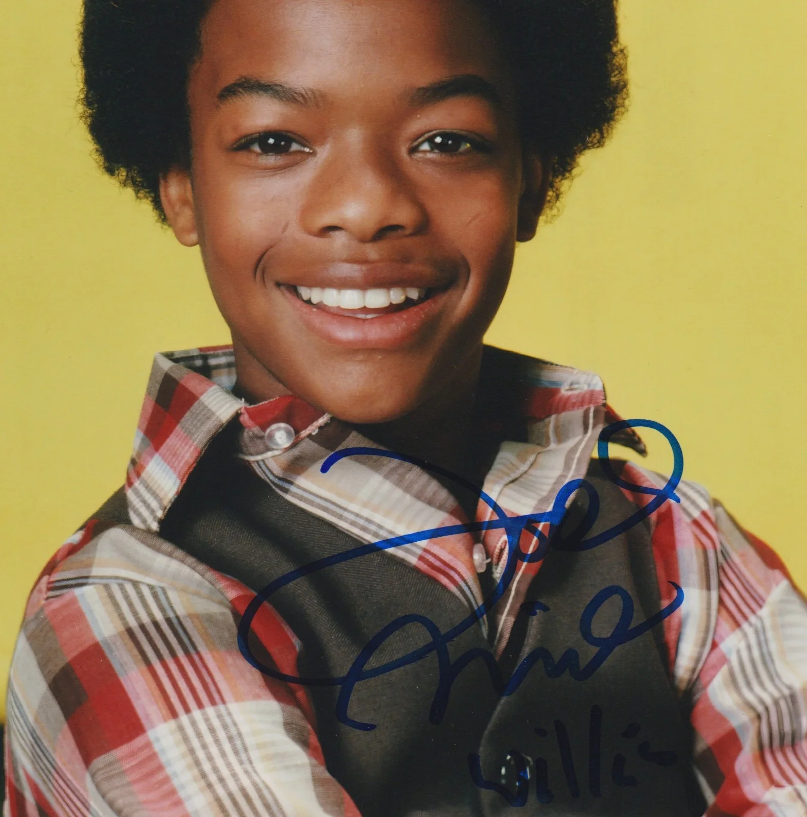 TODD BRIDGES signed DIFF'RENT STROKES color 8x10 uacc rd coa FANTASTIC PORTRAIT, image 2