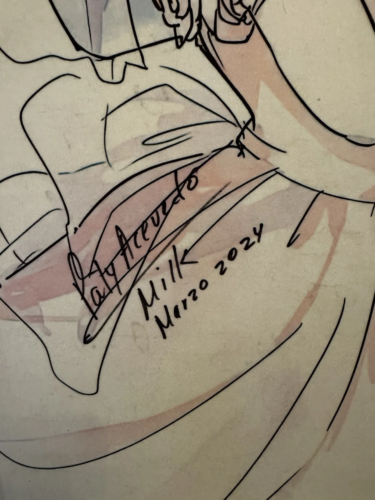 mario Castaneda — Mario Castaneda & Paty Acevedo Goku & Milk Autograph Dragonball Z Marzo 2024, изображение 4