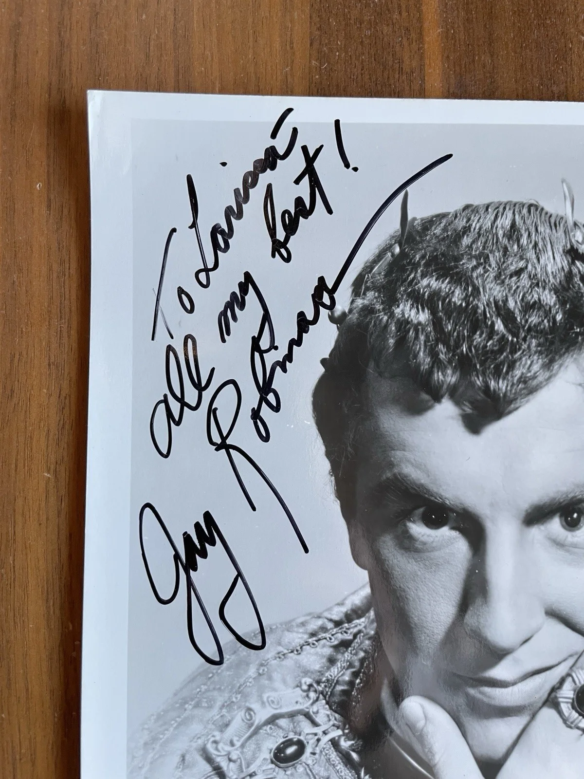 Jay Robinson — Jay Robinson Photo Signed Caligula Dr. Shrinker! Photo Vintage Autographed Photo, image 2