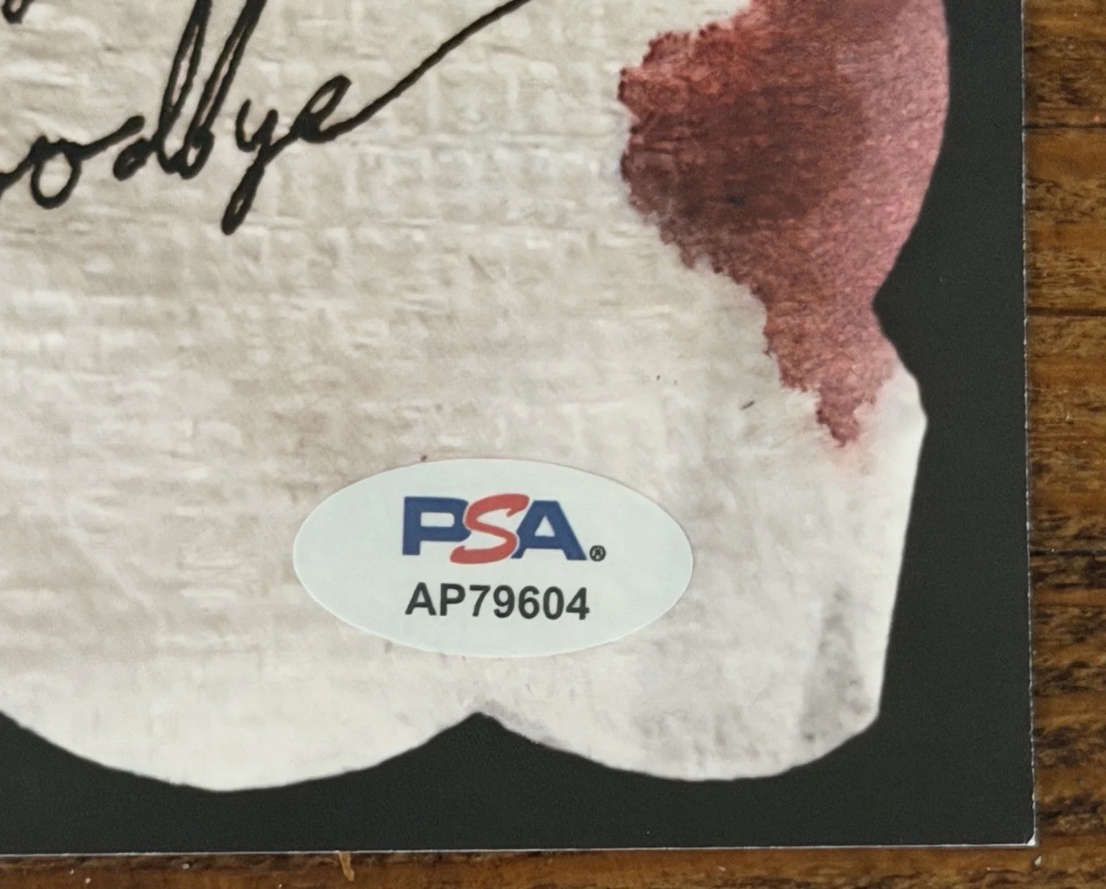 SIGNED Sabrina Carpenter Man’s Best Friend Photo & Vinyl PSA DNA COA Autographed, изображение 2