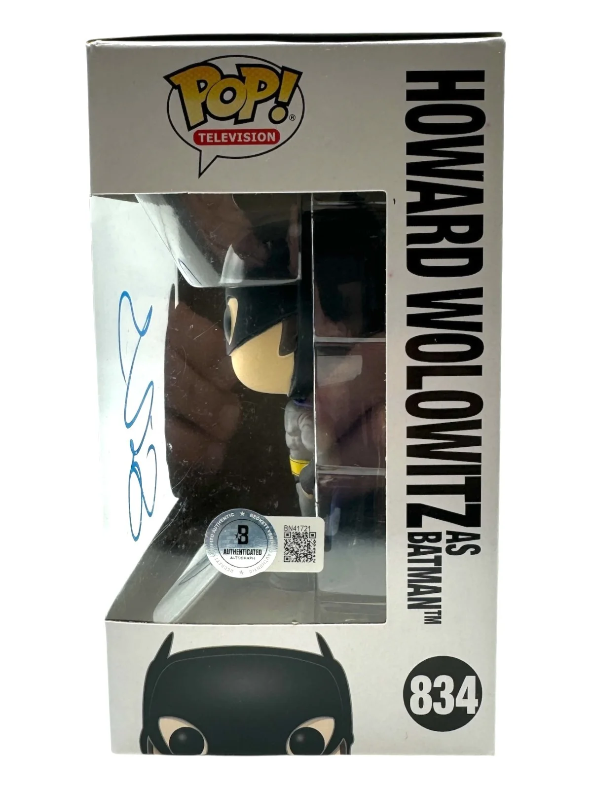 Simon Helberg — Simon Helberg Signed Autograph The Big Bang Theory Funko Pop 834 Beckett Howard, изображение 2