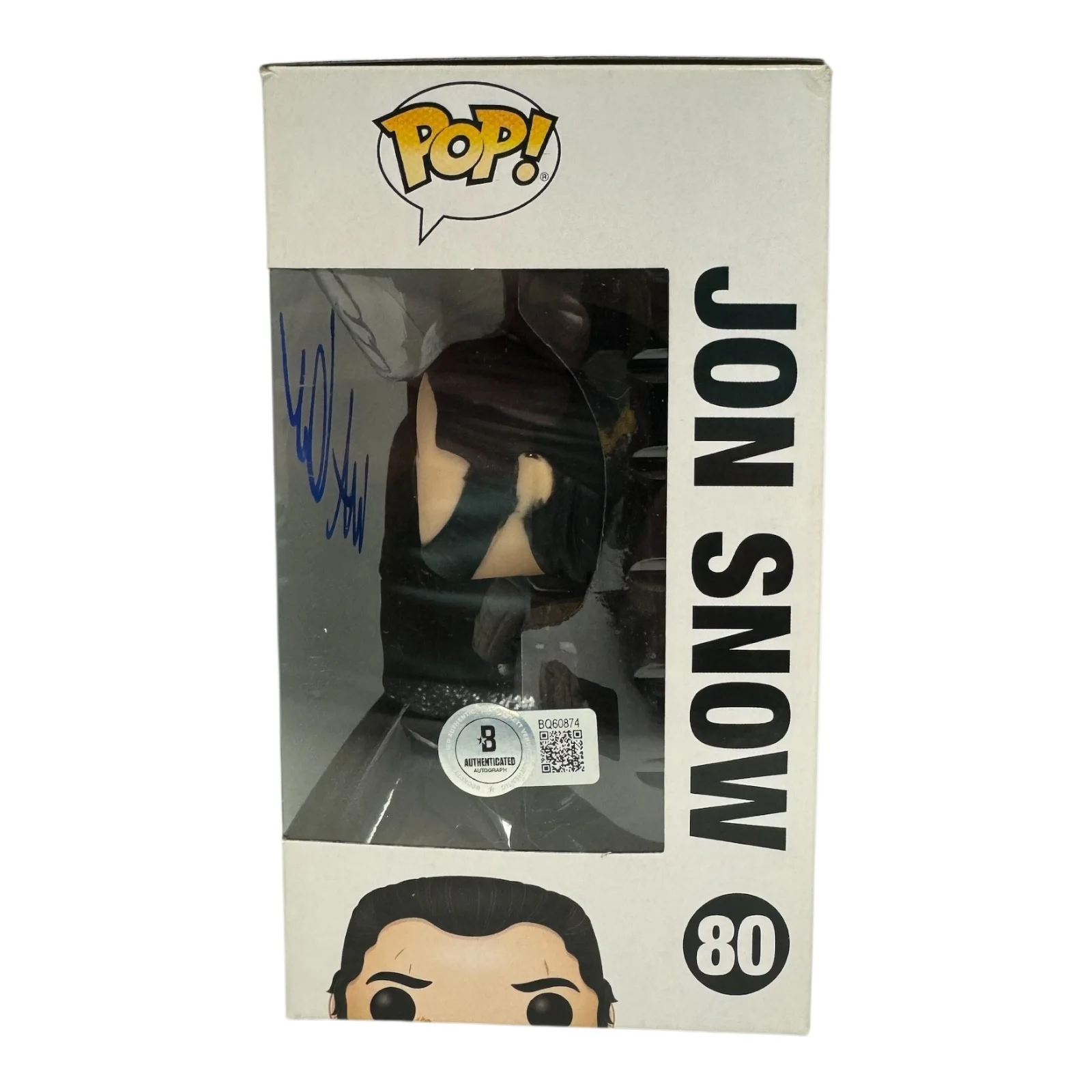 Kit Harington — Kit Harington Signed Autograph Game Of Thrones 80 Funko Pop Beckett BAS Jon Snow, изображение 2