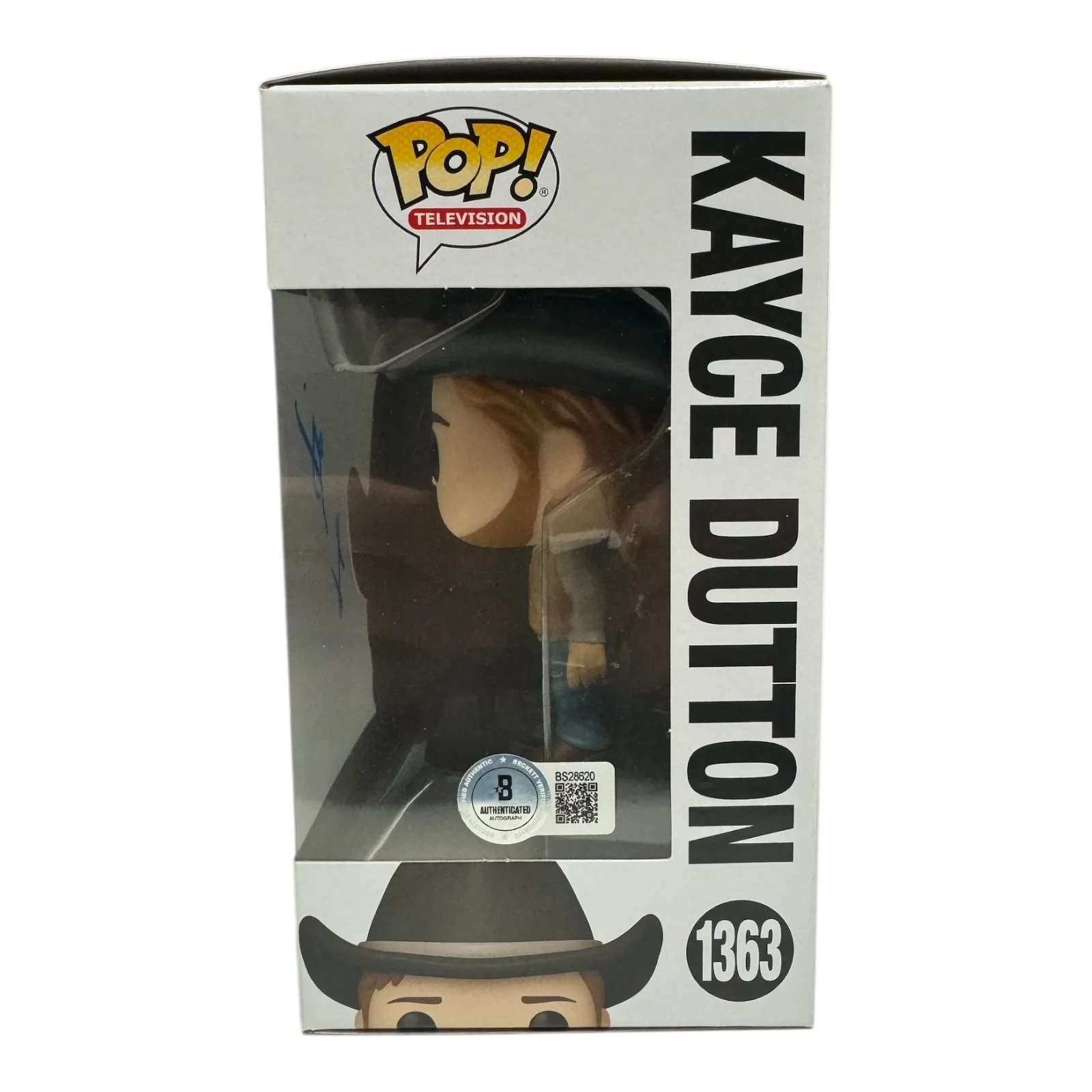 Luke Grimes — Luke Grimes Signed Autograph Yellowstone Funko Pop 1363 BAS Beckett Kayce Dutton, изображение 2