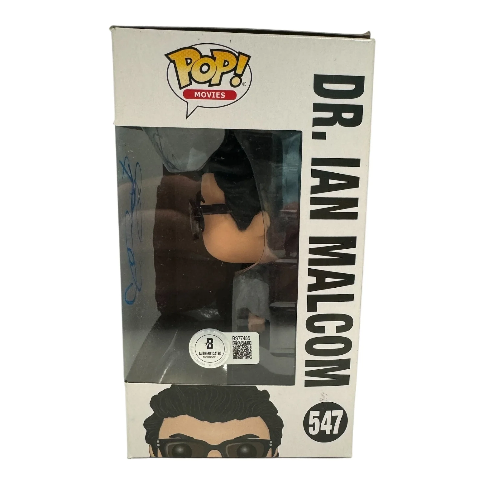 Jeff Goldblum — Jeff Goldblum Signed Autograph Jurassic Park Funko Pop 547 Beckett Dr Ian Malcom, изображение 2