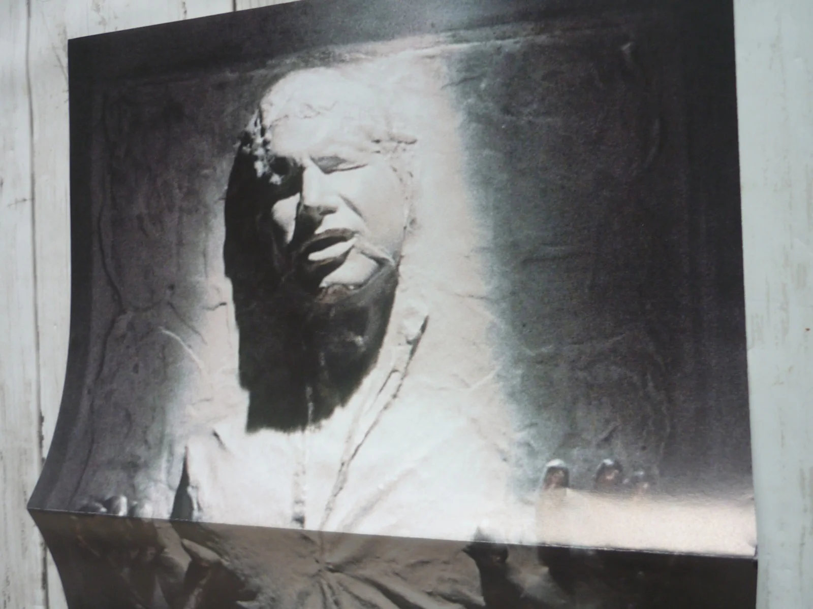 han solo in carbonite 27x9 inchs poster nerd block 2013 issue trends star wars, изображение 2