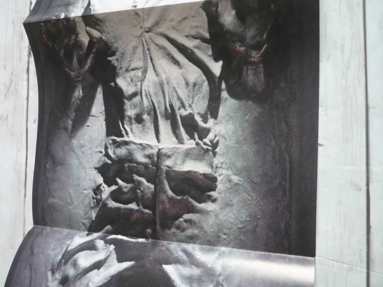 han solo in carbonite 27x9 inchs poster nerd block 2013 issue trends star wars, изображение 3