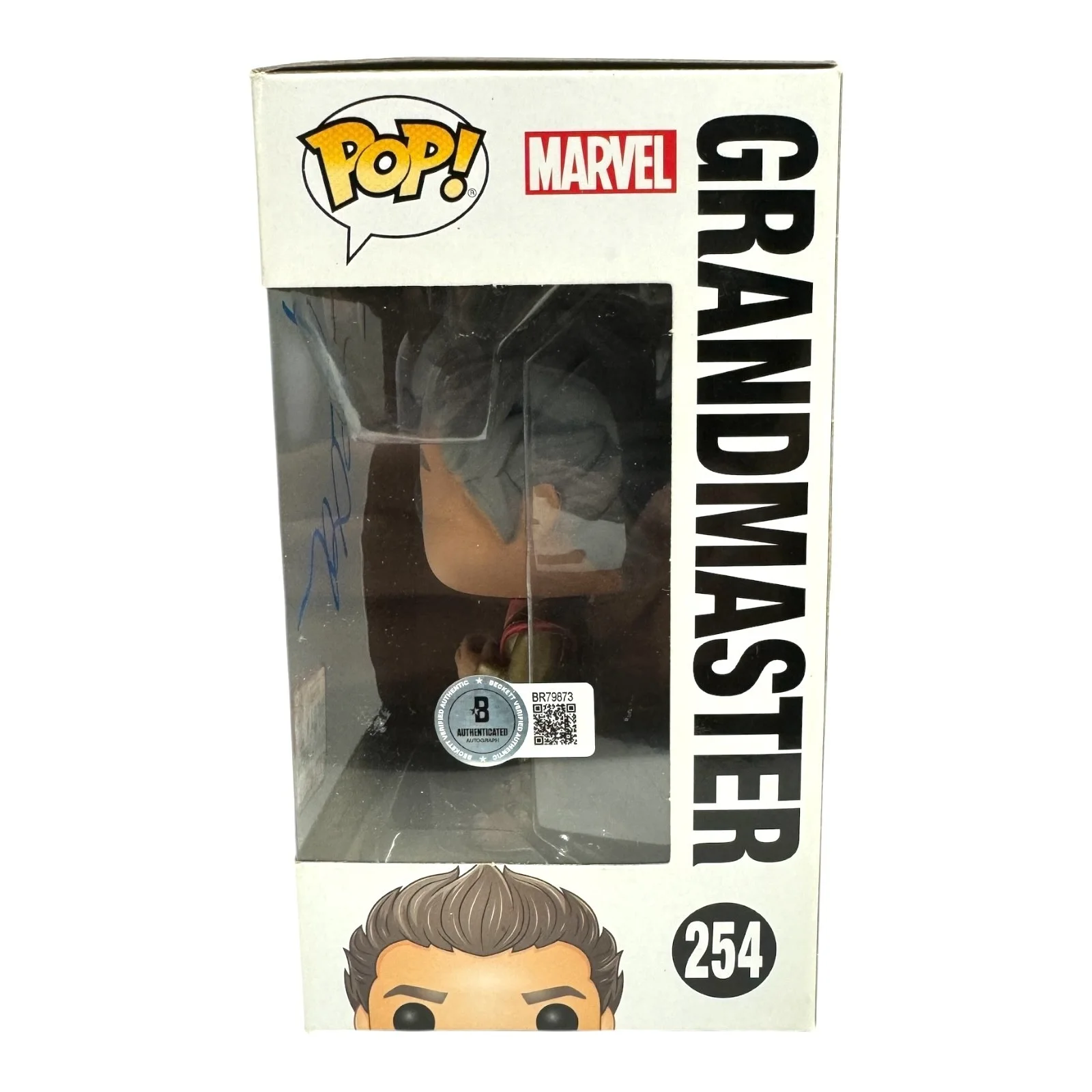 Jeff Goldblum — Jeff Goldblum Signed Autograph Thor Ragnarok Funko Pop 254 Beckett Grandmaster, изображение 2