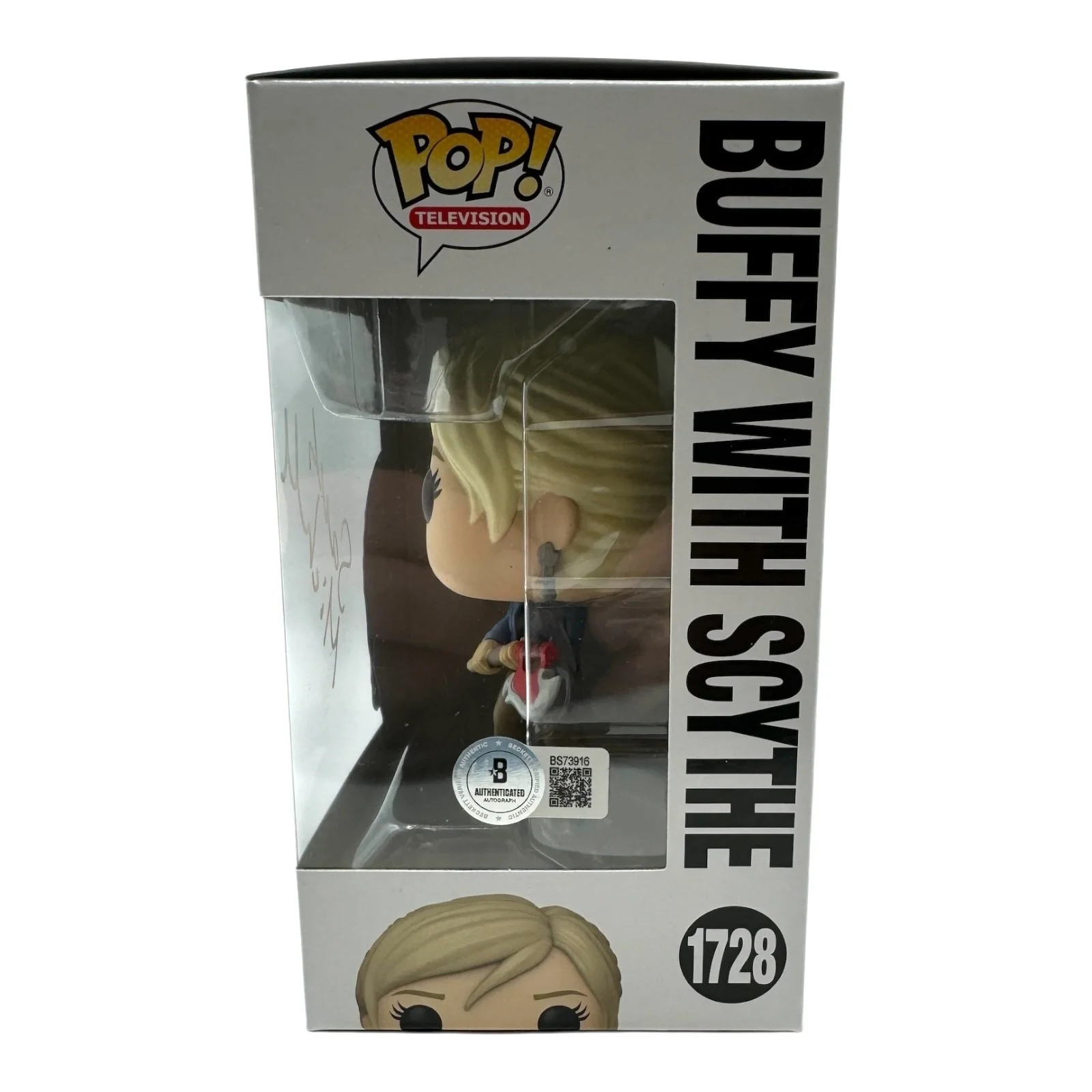 Sarah Michelle Gellar — Sarah Michelle Gellar Signed Autograph Buffy Funko Pop 1728 Beckett BAS, image 2