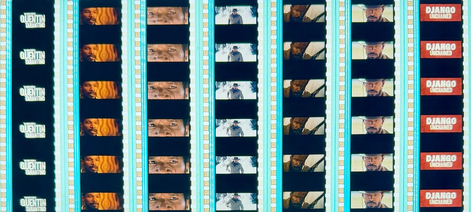 Quentin Tarantino's Django Unchained (2012) Very Rare Unmounted 35mm Film Cells, изображение 3