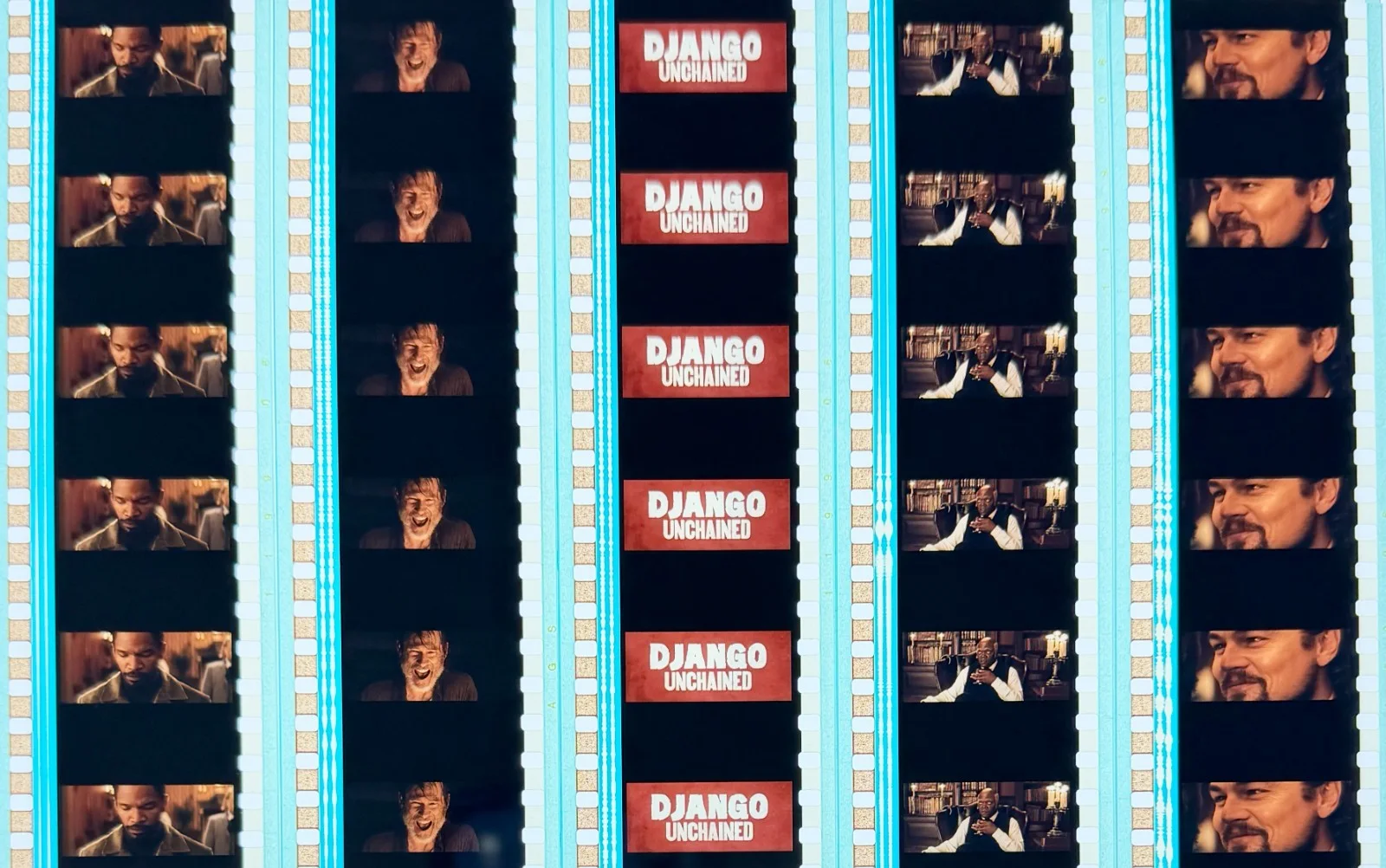 Quentin Tarantino's Django Unchained (2012) Very Rare Unmounted 35mm Film Cells, изображение 5