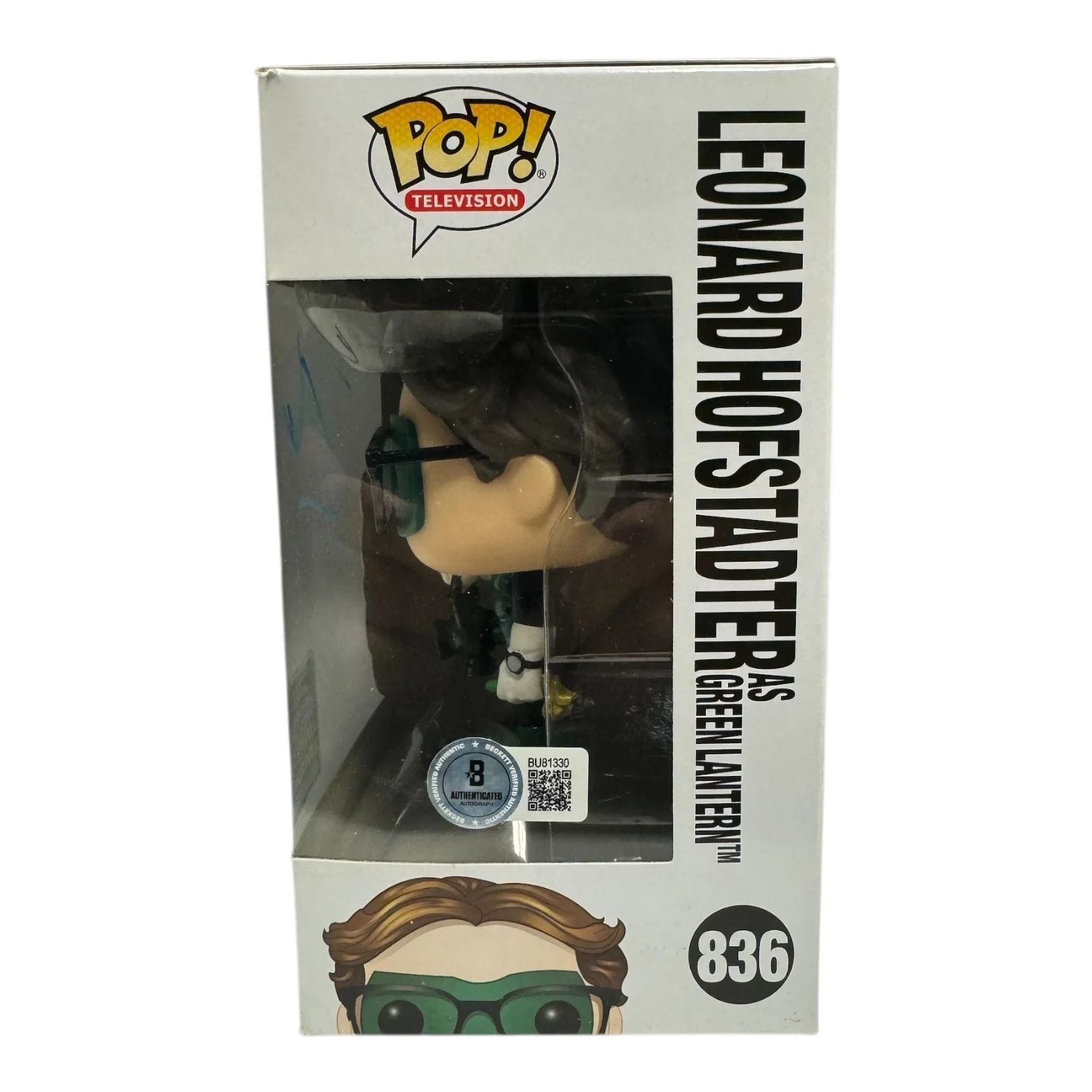 Johnny Galecki — Johnny Galecki Signed Auto The Big Bang Theory Funko Pop 836 BAS Beckett Leonard, image 2