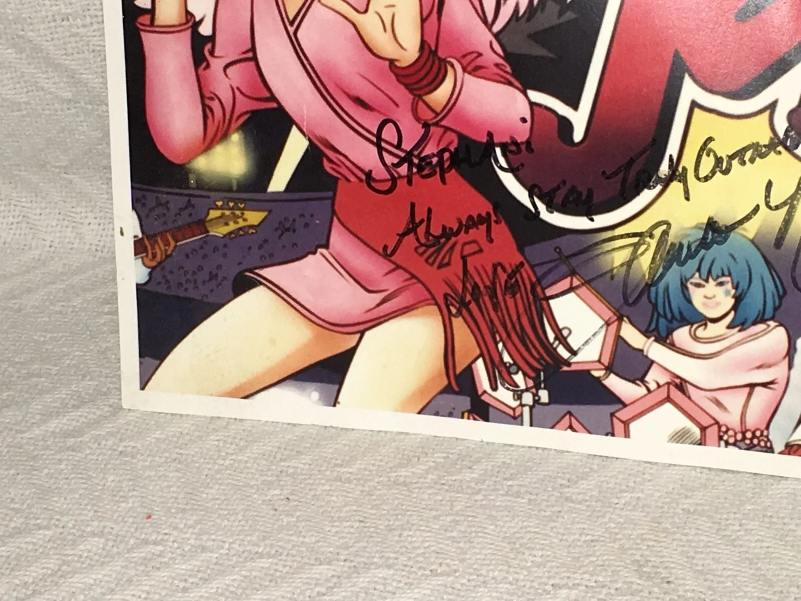 Samantha Newark Jem and the Holograms 10"x8" Hand Signed Autographed Picture, изображение 5