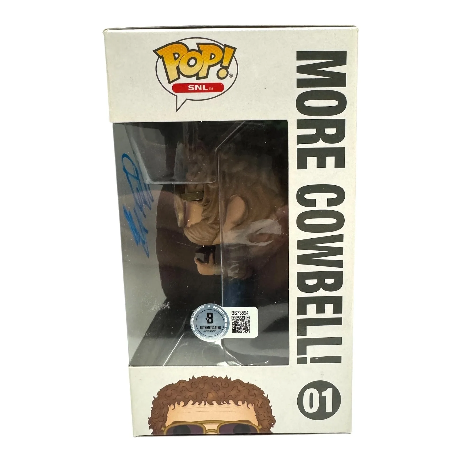 Will Ferrell — Will Ferrell Signed Autograph Saturday Night Live Funko Pop 01 BAS More Cowbell, изображение 2
