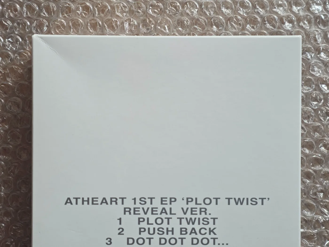 ATHEART Promo Sticker Album Autographed Hand Signed, изображение 4
