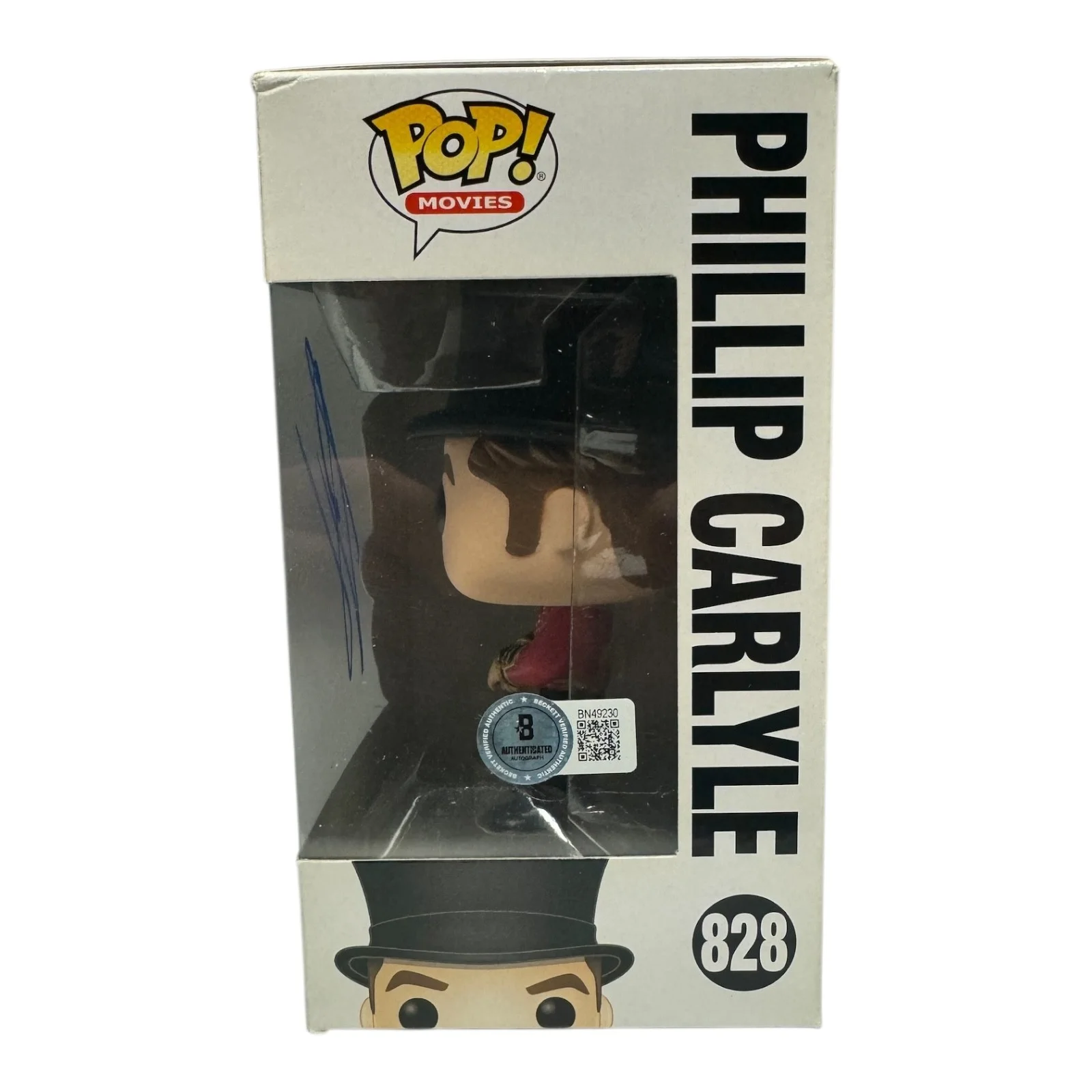 Zac Efron — Zac Efron Signed Autograph Funko Pop 828 The Greatest Showman Beckett BAS, изображение 2