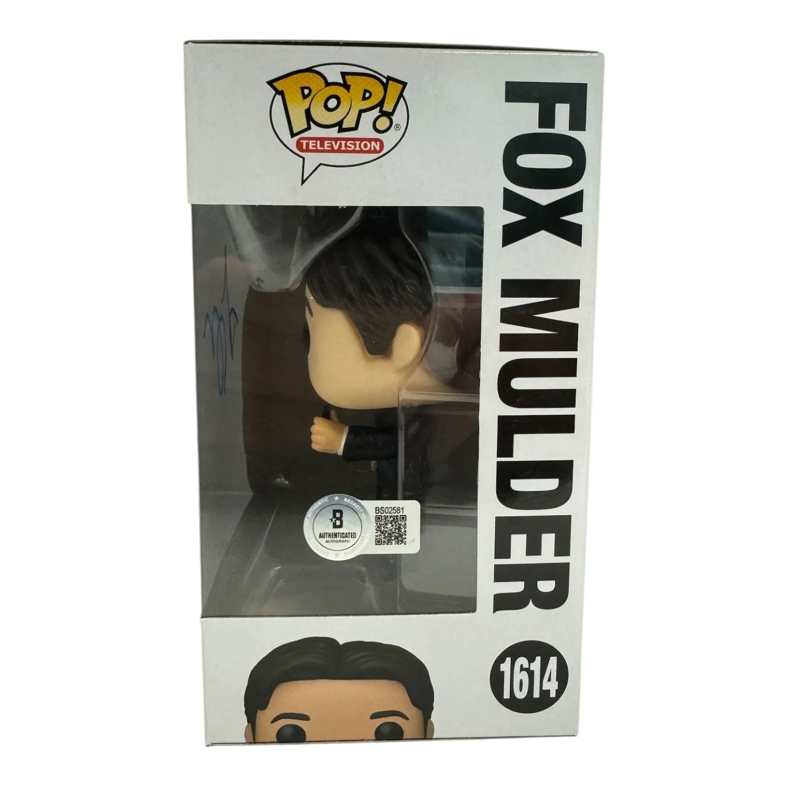 David Duchovny — David Duchovny Signed Autograph The X Files Funko Pop 1614 Beckett BAS Mulder, image 2