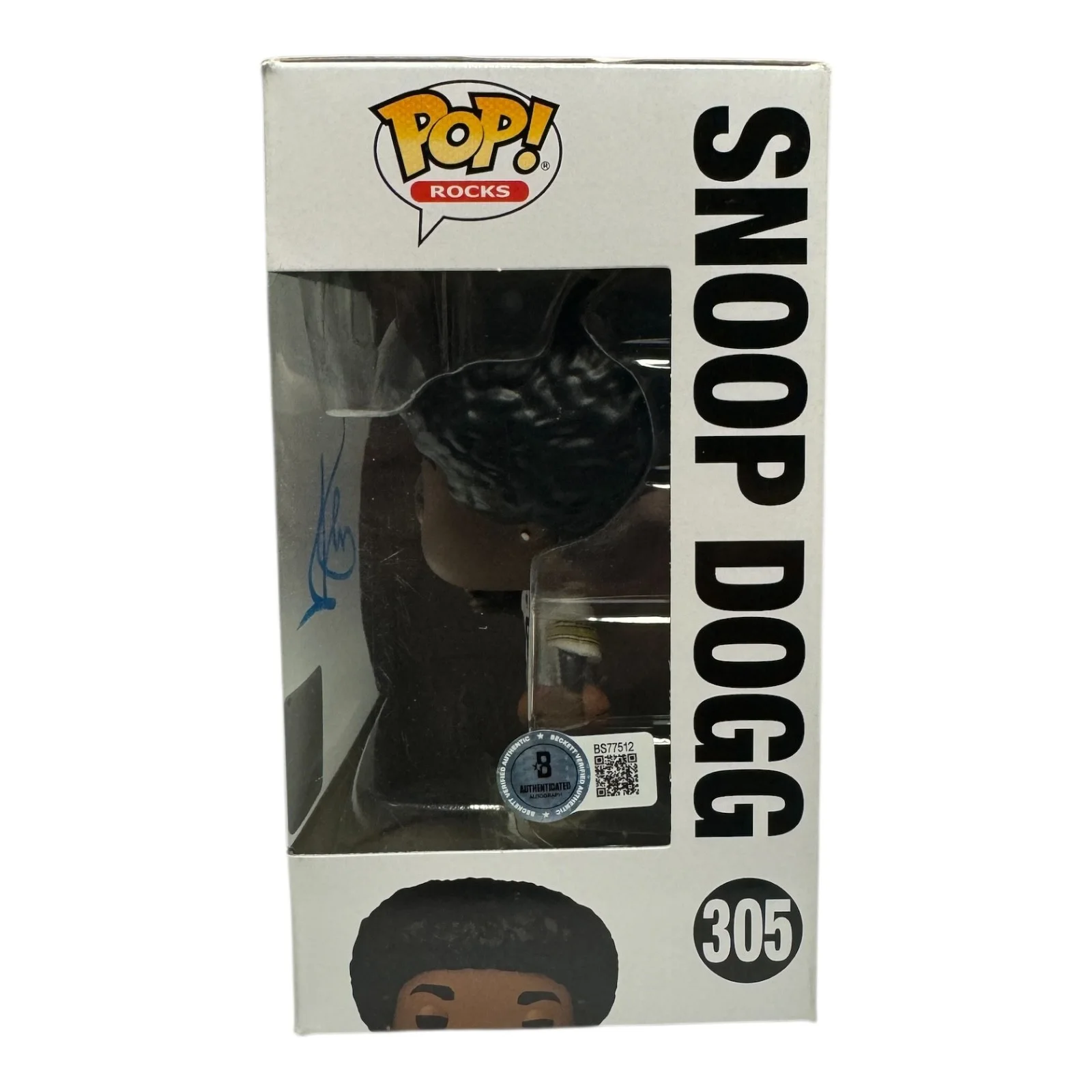 SNOOP DOGG SIGNED AUTOGRAPH FUNKO POP 305 BECKETT BAS DOGGY STYLE, изображение 2