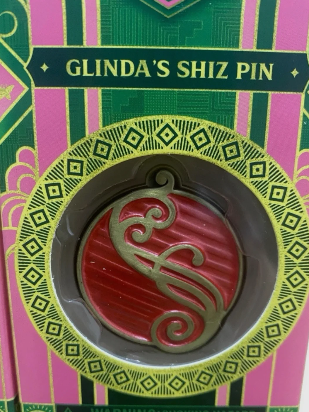 WICKED - Movie. Glinda And University Shiz Pin Set of 2. Boxed New., изображение 4