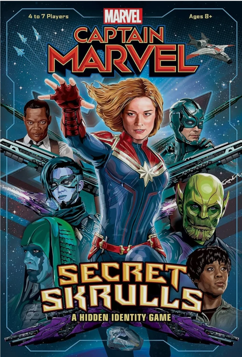 CAPTAIN MARVEL - Secret Skrulls Game. Marvel Official. New & Sealed, image 2