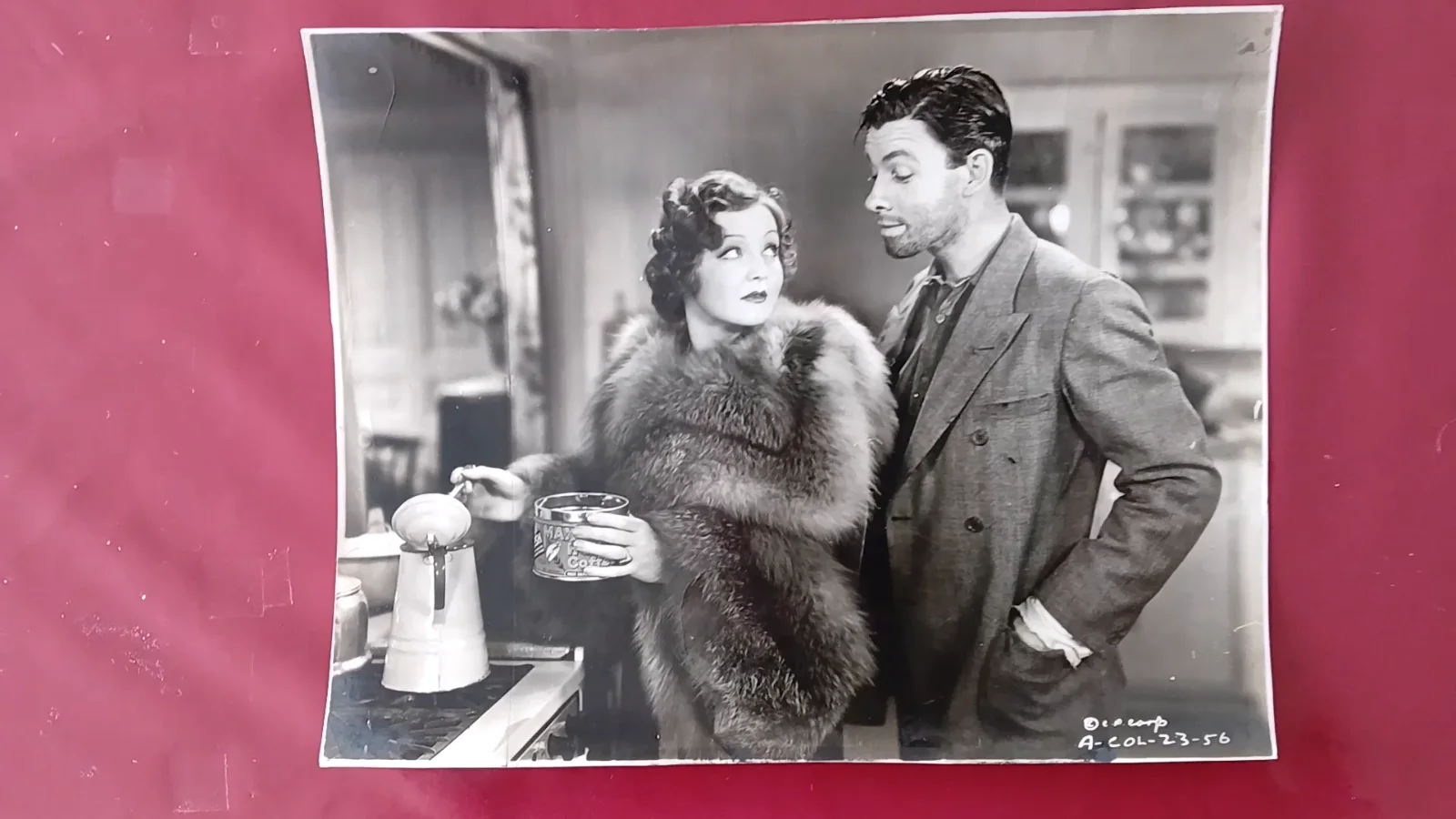 NANCY CARROLL + GEORGE MURPHY - ORIGINAL VINTAGE STILL - AFTER THE DANCE - 1935, image 2