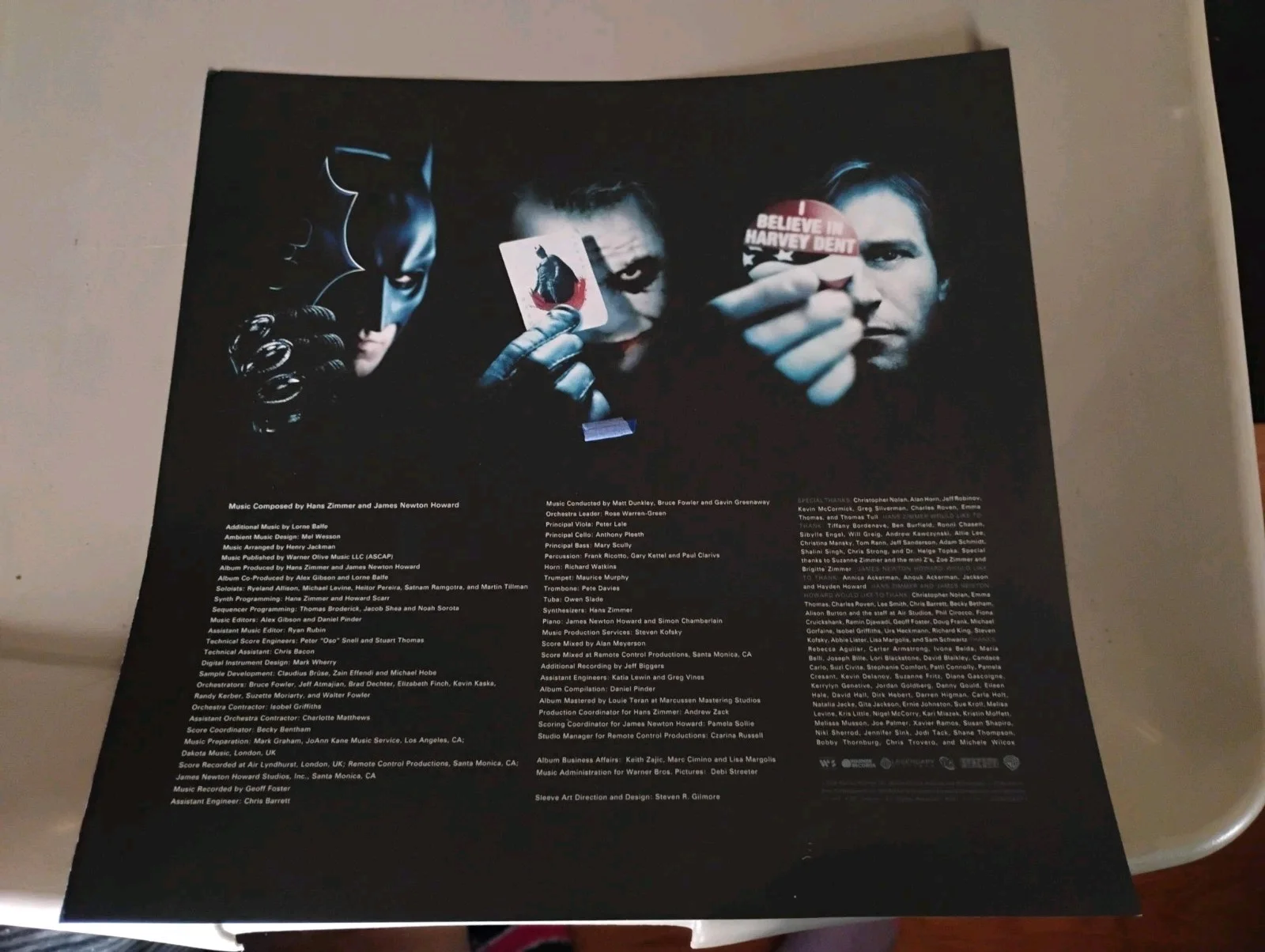 Christian bale — CHRISTIAN BALE SIGNED THE DARK KNIGHT MOVIE SOUNDTRACK ALBUM INSERT ONLY PROOF, изображение 3