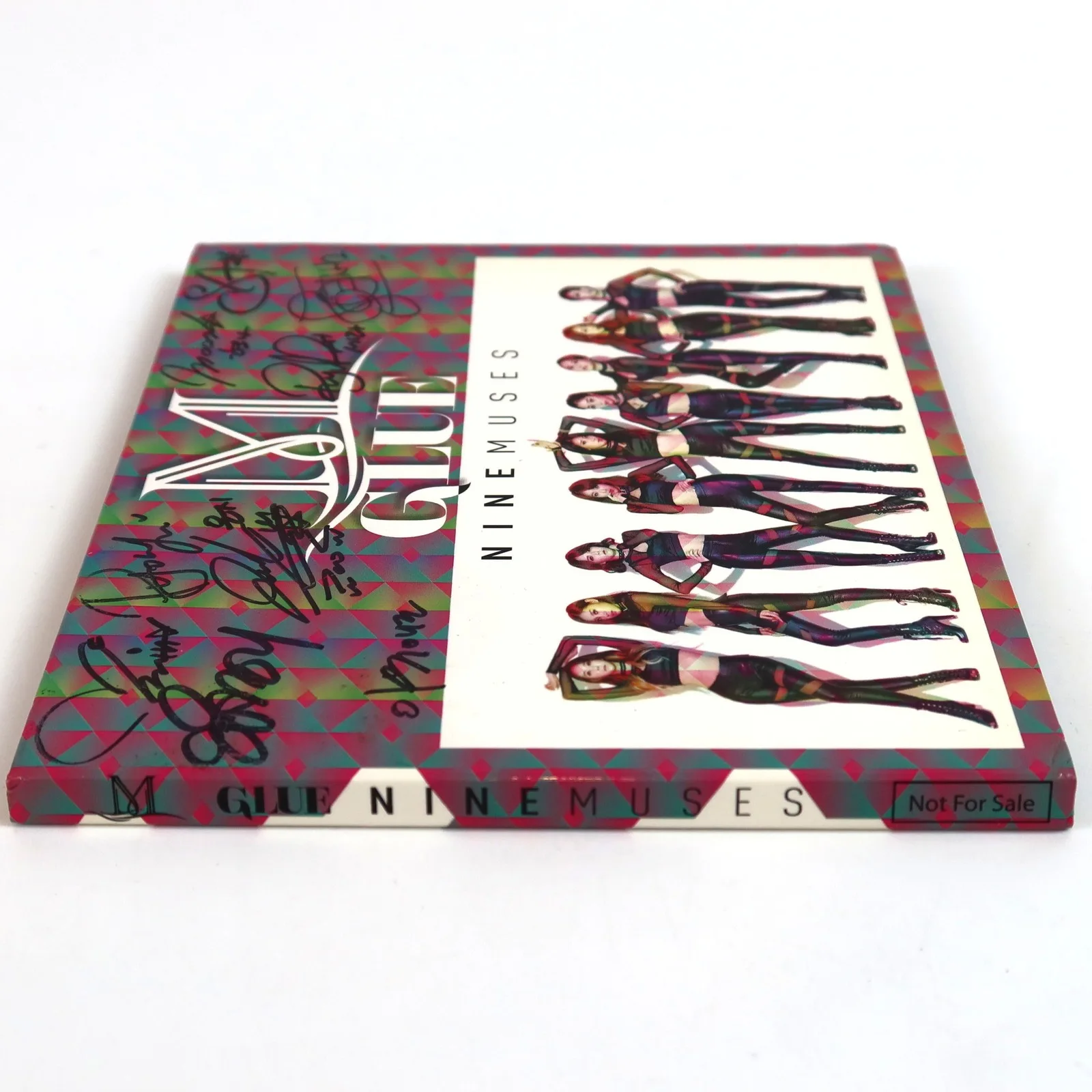 Nine Muses - Glue 3rd Single Album Signed CD Promo 2013 9Muses, image 3