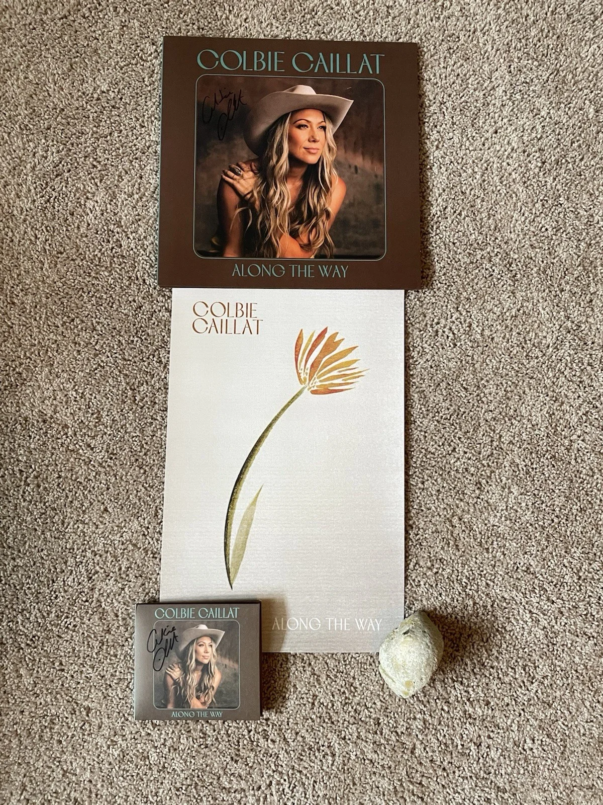 Colbie Caillat Along The Way Autographed Original Vinyl Record & CD Album Set, изображение 2
