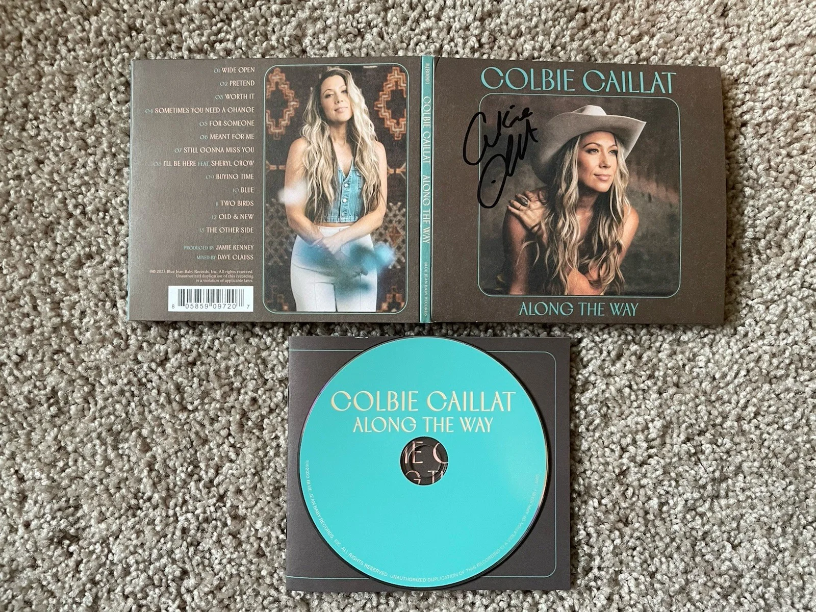 Colbie Caillat Along The Way Autographed Original Vinyl Record & CD Album Set, изображение 5