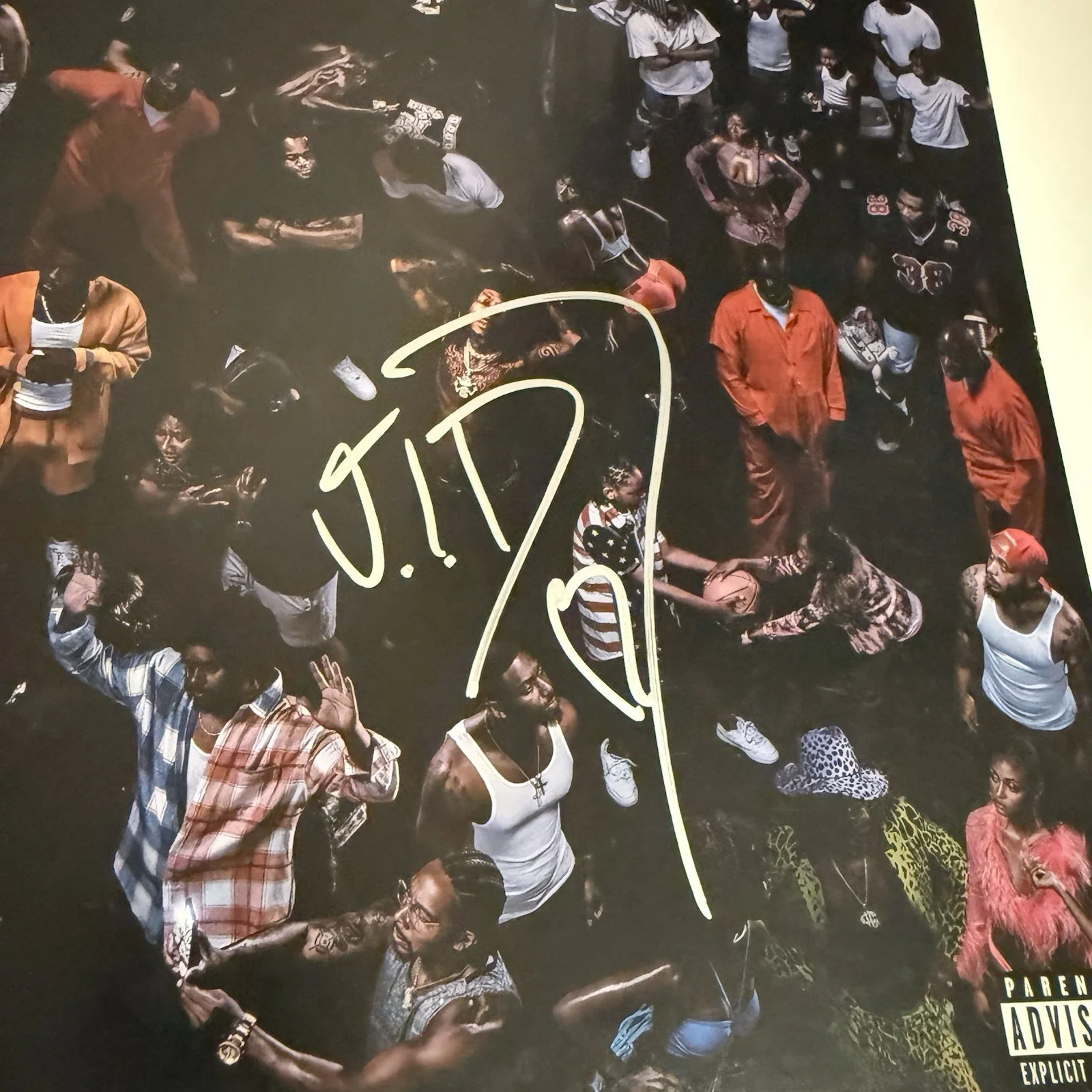 JID SIGNED THE FOREVER STORY VINYL RECORD DREAMVILLE J.I.D JSA COA, image 2