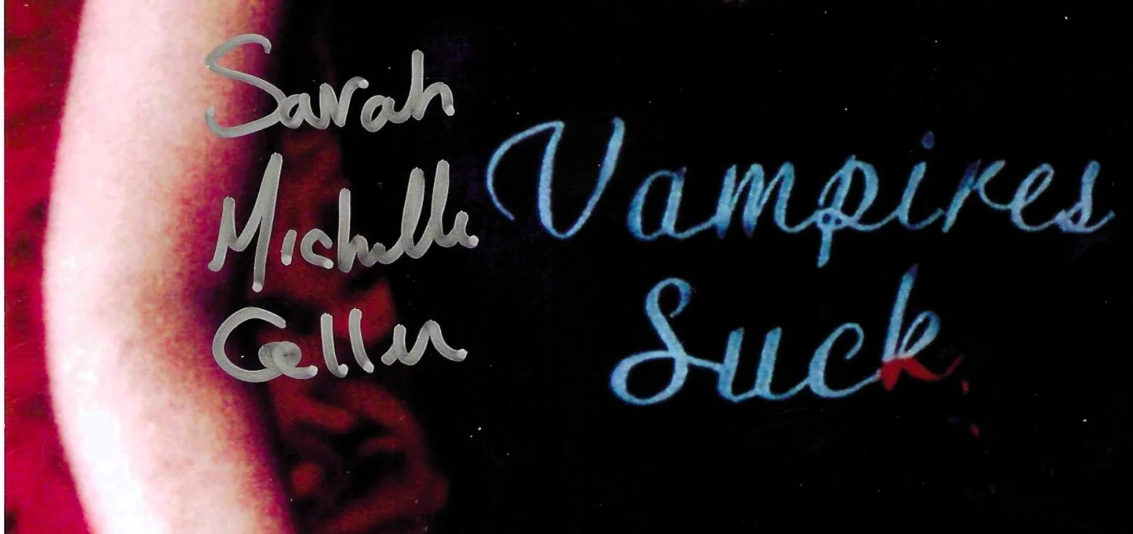 8x10 — SARAH M. GELLAR signed Buffy the Vampire Slayer 8x10 with COA, image 2