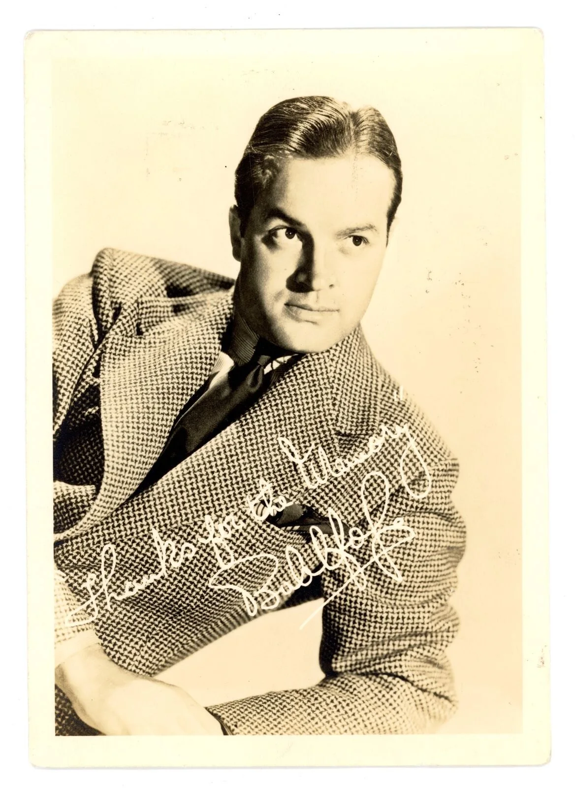 Vintage 1940s publicity photograph Bob Hope thanks for the memory actor #36, image 2