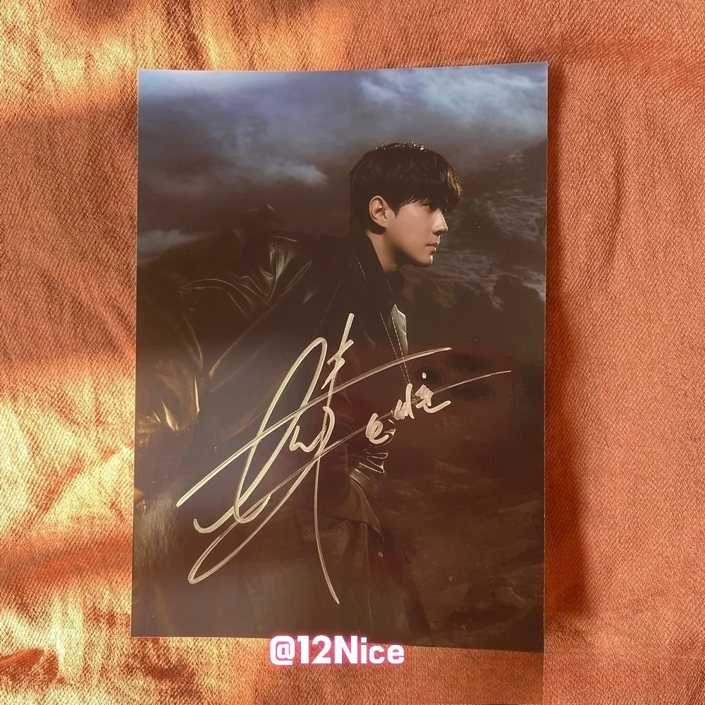 EXO Oh Se Hun Autographed Signed Photo Autographs Collectibles 4*6 2026 #Nice, image 3