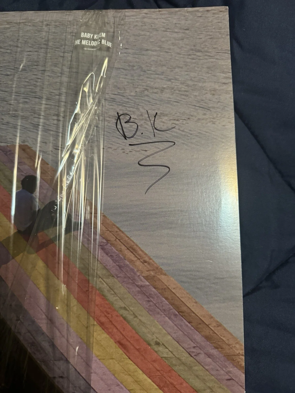 Baby Keem - The Melodic Blue Signed Vinyl Record 2LP *RARE*, изображение 2