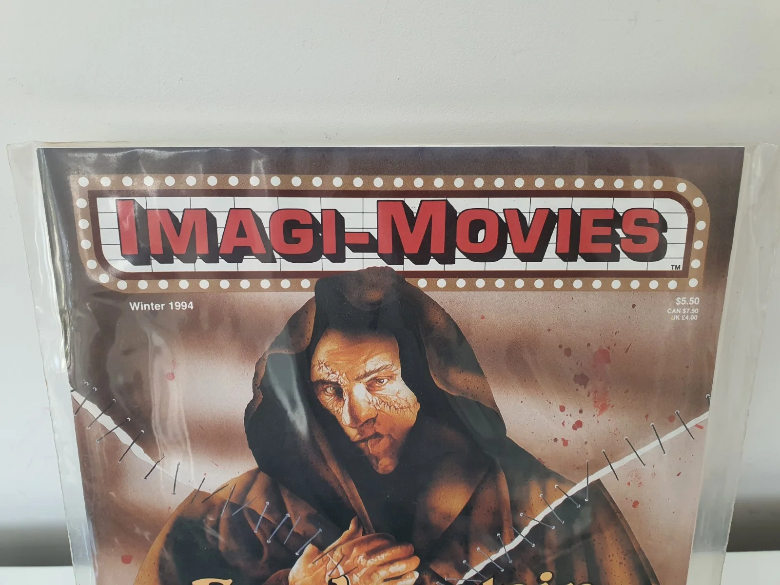Vintage Frankenstein Imagi Movie Magazine Robert DeNiro 1994, изображение 3