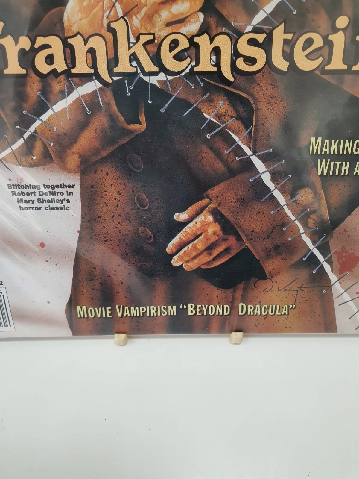 Vintage Frankenstein Imagi Movie Magazine Robert DeNiro 1994, изображение 5