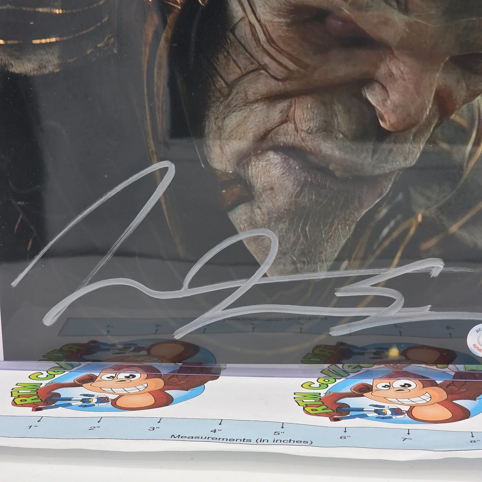Michael James Shaw — The BAM Box Corvus Glaive 8x10 Photo Autographed Michael James Shaw Beckett COA, image 3