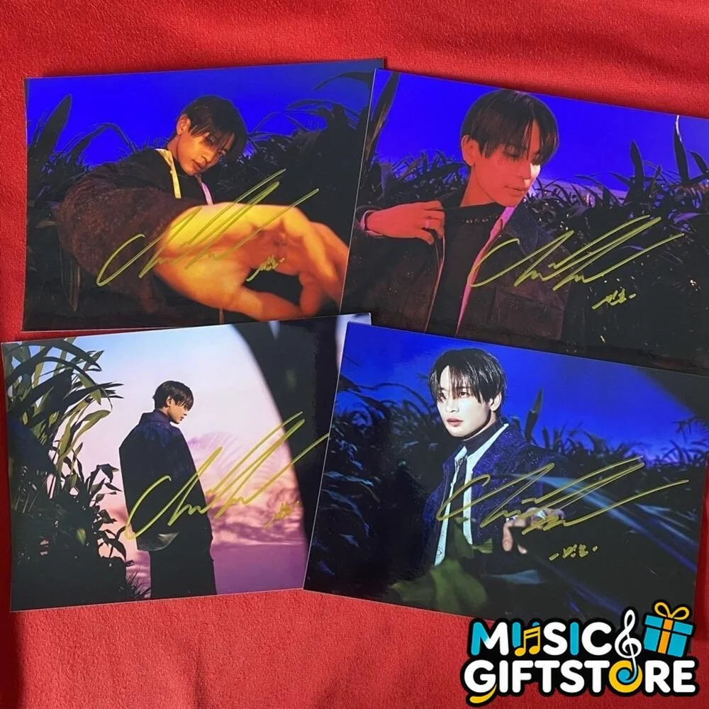 SHINee Minho Autographed Signed Photo 4*6 K-POP COLLECTION AUTOGRAPHED 2025B #MU, изображение 2