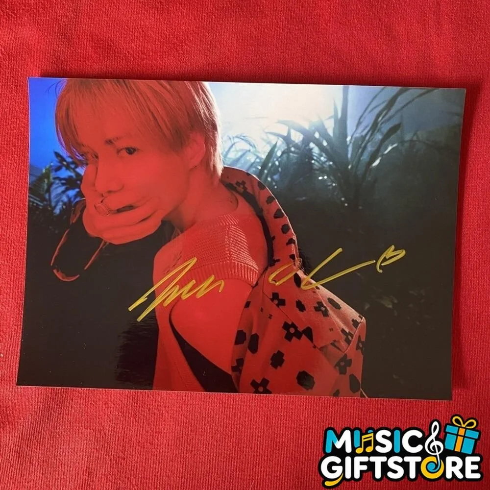 SHINee Taemin Autographed Signed Photo 4*6 K-POP COLLECTION AUTOGRAPHED 2025 #MU, image 4