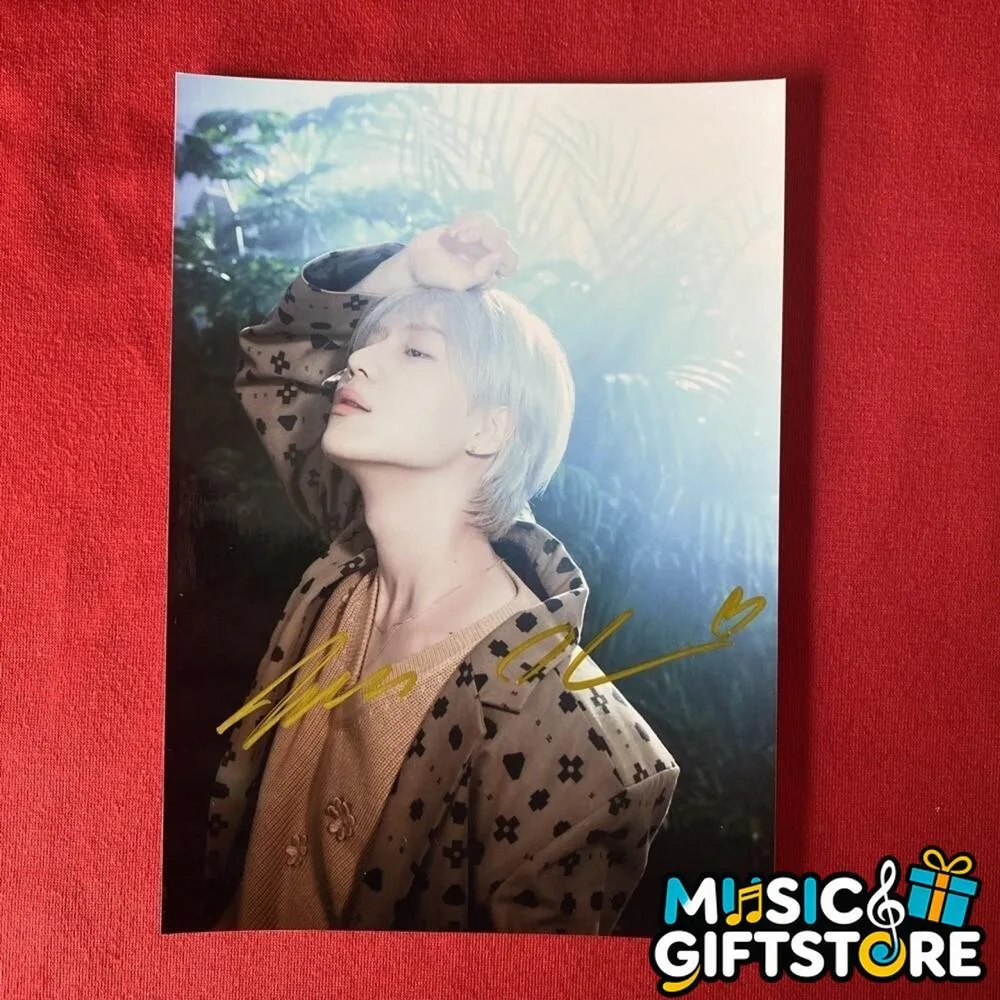 SHINee Taemin Autographed Signed Photo 4*6 K-POP COLLECTION AUTOGRAPHED 2025 #MU, image 5