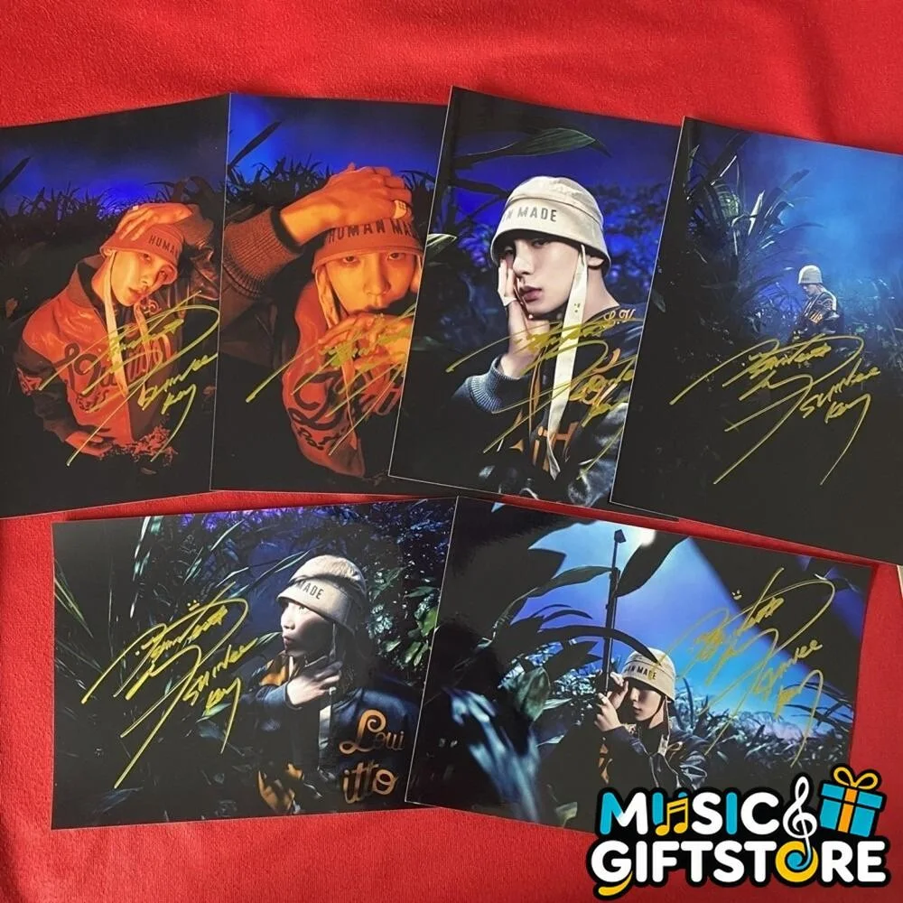 SHINee KEY Autographed Signed Photo 4*6 K-POP COLLECTION AUTOGRAPHED 2025 #MUGS, image 2