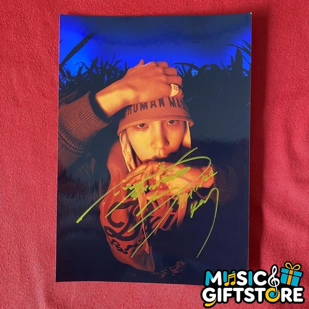 SHINee KEY Autographed Signed Photo 4*6 K-POP COLLECTION AUTOGRAPHED 2025 #MUGS, image 3