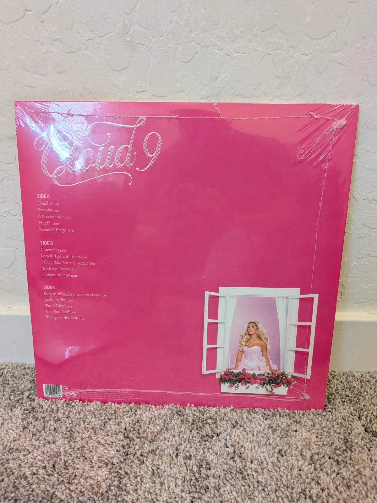 MEGAN MORONEY Cloud 9: Megan's Signature Pink Signed Vinyl LP In Hand, Fast📦, изображение 2