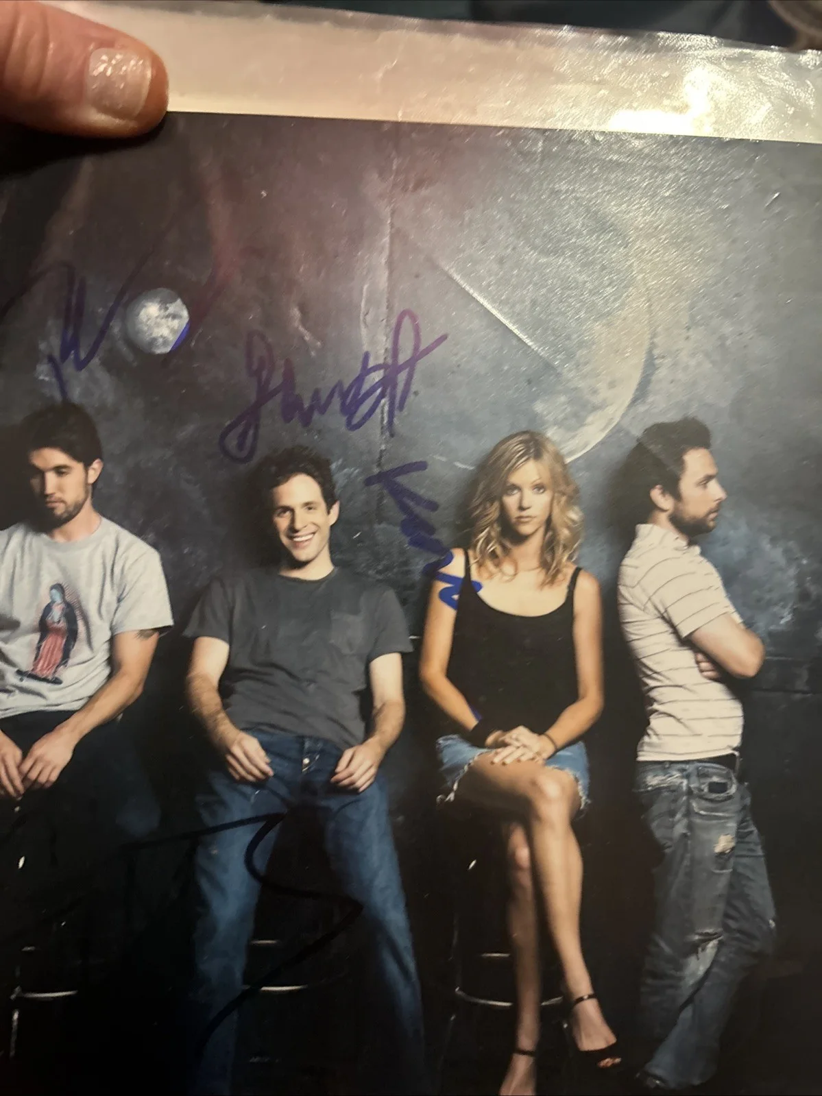 Rob McElhenney Charlie Day, Glenn Horton, Kaitlyn Olsen — It’s Always Sunny In Philadelphia Cast Beautiful 8 X 10 Color Photo, image 5