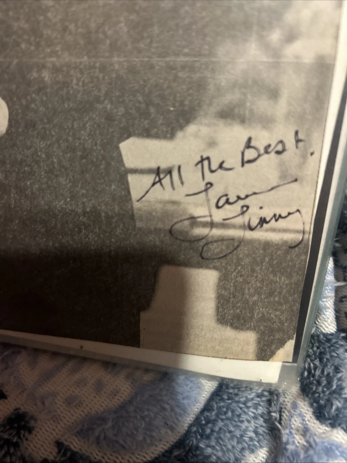 Laura Linny — Laura Linney Signed 8 X 10 Newspaper Photo, изображение 3