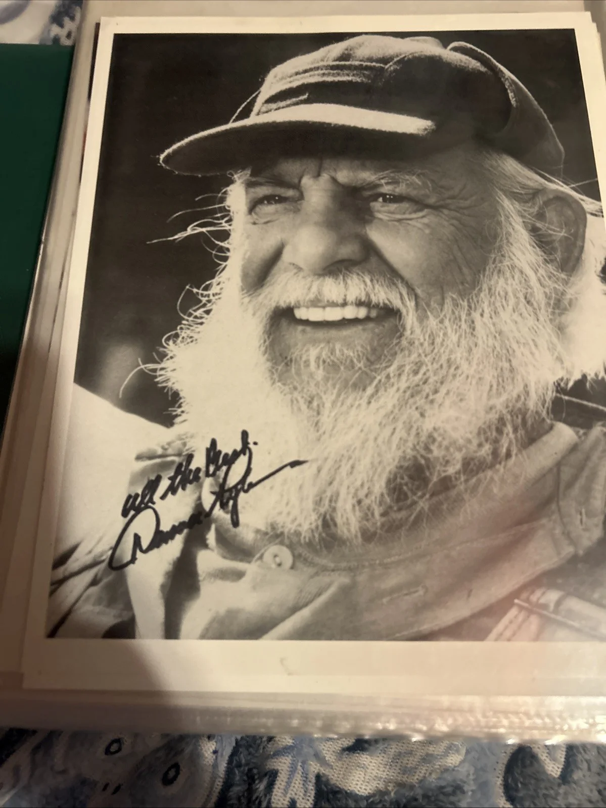 Denver Pyle — Denver Pyle Autographed 8 X 10 Photo Original Dukes Of Hazzard, изображение 2