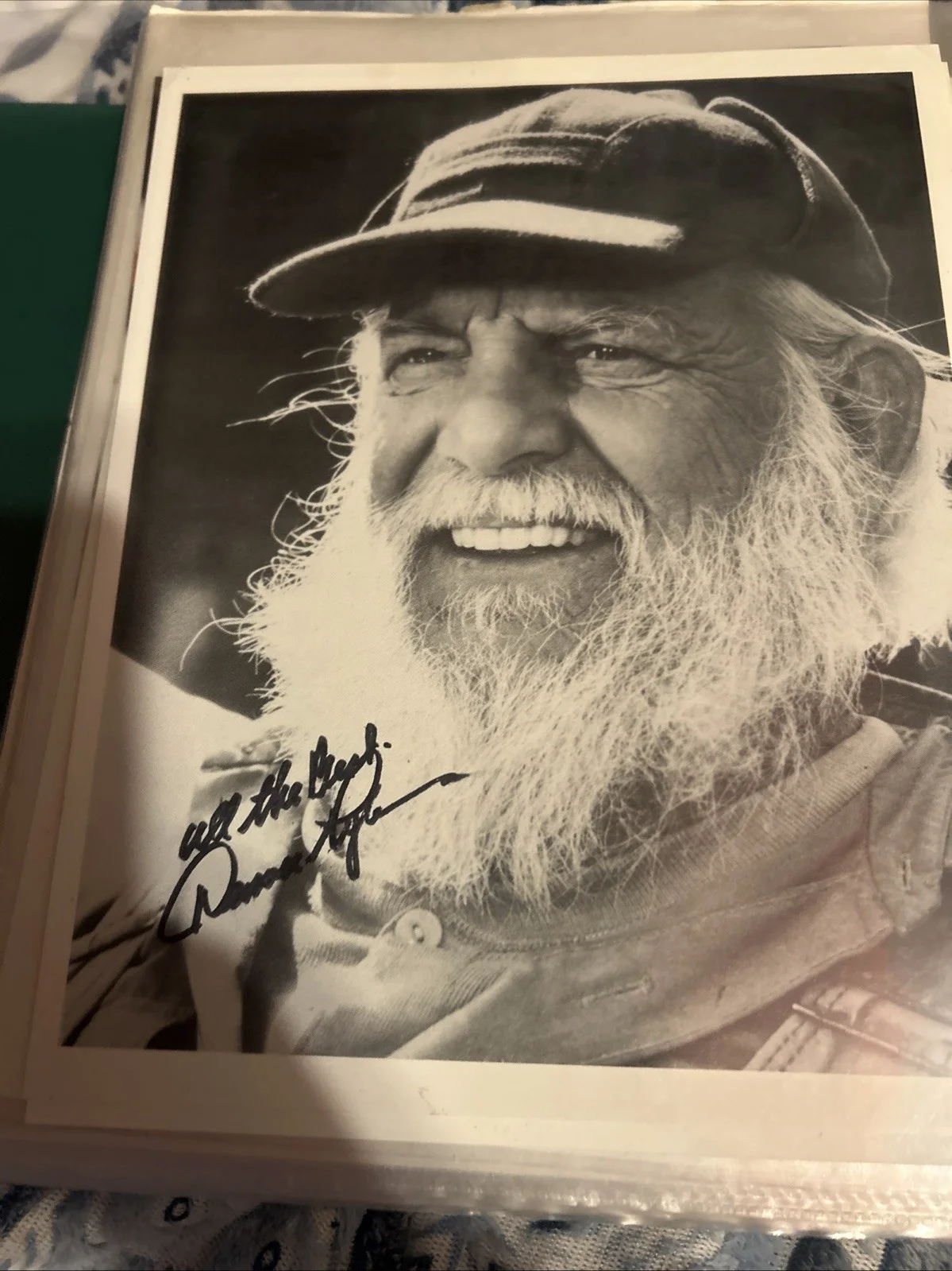 Denver Pyle — Denver Pyle Autographed 8 X 10 Photo Original Dukes Of Hazzard, изображение 4